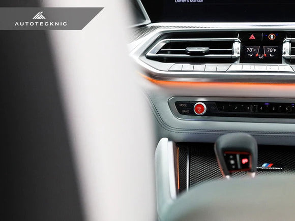 Autotecknic Bright Red Audio Volume Button - BMW | G80 M3 | G82/ G83 M4