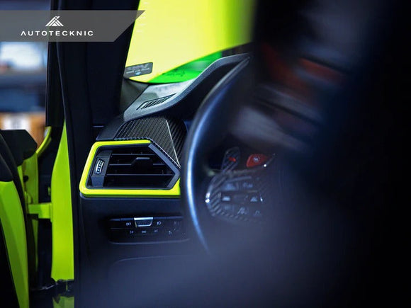 Autotecknic Dry Carbon Fiber Air Vent Trim - BMW | G80 M3 | G82/ G83 M4