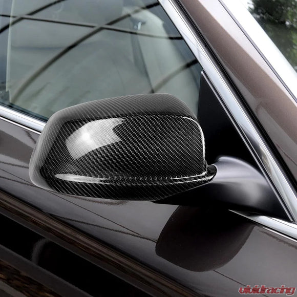 VR Aero Carbon Fiber Side Mirror Cover BMW 5 Series F10 | M-Tech