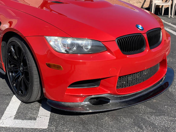PhaseCarbon Carbon Fiber Front Lip (GT4 Style) - BMW M3 (E90 / E92 / E93)