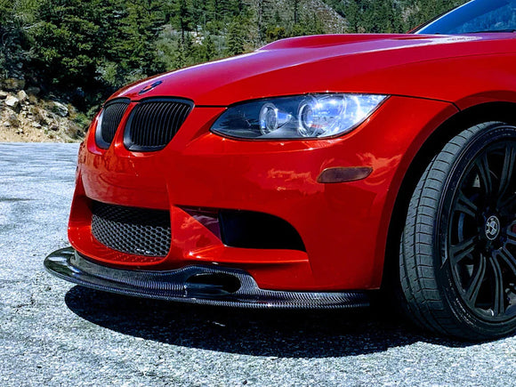 PhaseCarbon Carbon Fiber Front Lip (GT4 Style) - BMW M3 (E90 / E92 / E93)