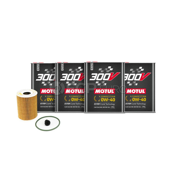 Porsche 300V Performance Oil Change Kit (0W-40) - Motul 110857KT7