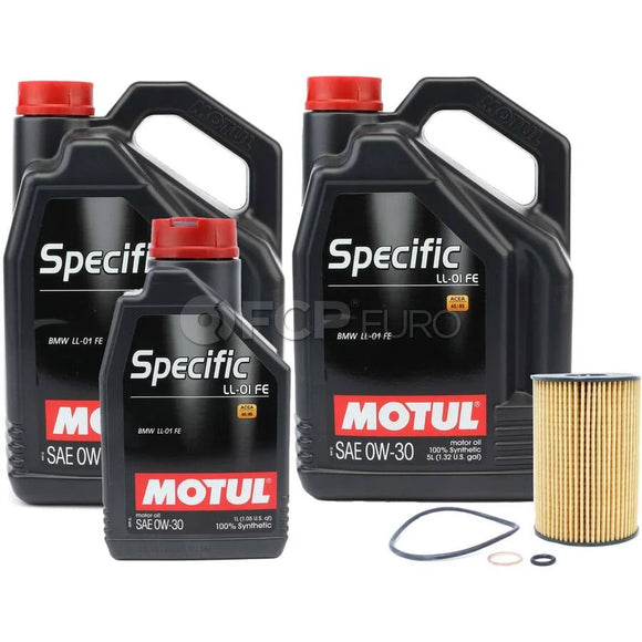 BMW 0W30 Oil Change Kit - Motul 11427583220KT13