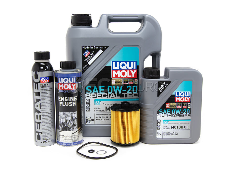 VOLVO エンジンオイル 0W-20 Volvo Oil Change Kit 0W20 - Liqui Moly 32140029KT4 | Park Auto