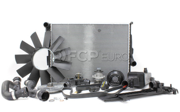 BMW E46 Cooling System Overhaul Kit - OE Supplier 376716271KT3