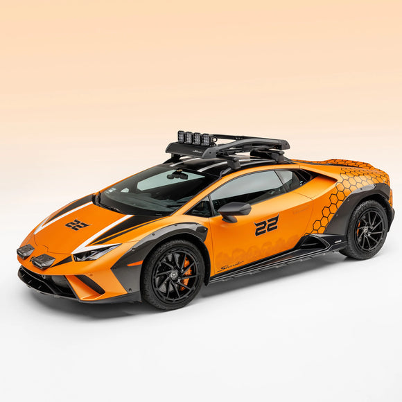 Huracan Sterrato VRS Aero Fender Flares Carbon Fiber PP 2x2 Glossy