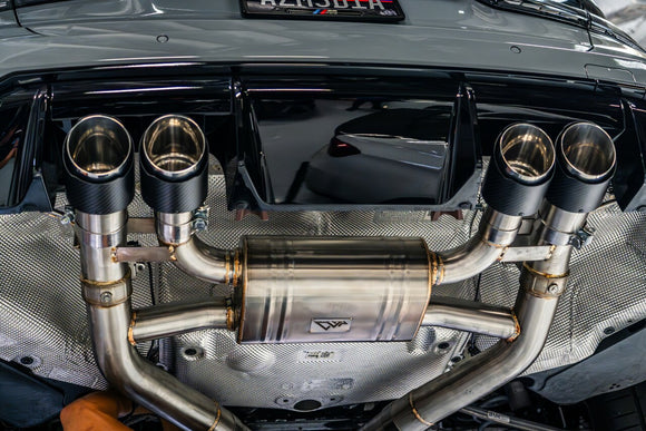 MAD BMW M3 M4 G8x S58 Axle Back Exhaust