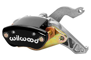 Wilwood Caliper-MC4 Mechanical-L/H - Black w/ Logo 1.19in Piston .81in Disc