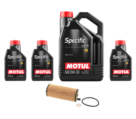 Oil Service Kit - Motul Specific Full Synthetic 0w-30 - BMW S58