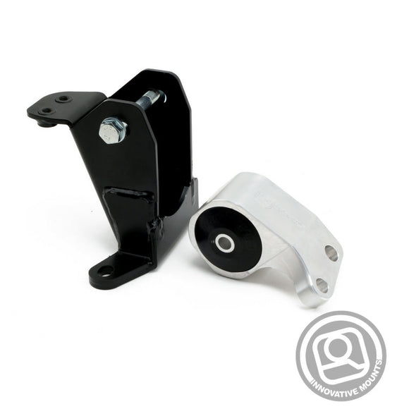 Innovative 06-11 Honda Civic Si K-Series Silver Billet Aluminum Mounts 95A Bushings (Not K24 Trans)