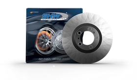 SHW 96-00 BMW 328i 2.5L Rear Smooth Monobloc Brake Rotor