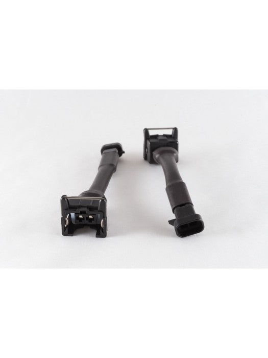 SET OF 8 JETRONIC/EV1 (FEMALE) TO GM/DELPHI (MALE) INJECTOR PLUG ADAPTORS