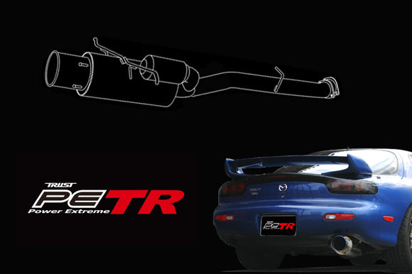 Greddy 1992-02 Mazda RX-7 Trust PE-TR Cat-Back Exhaust