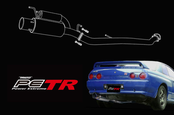 GReddy 99-02Nissan Skyline GT-R R33 Power Extreme TR Cat-Back Exhaust