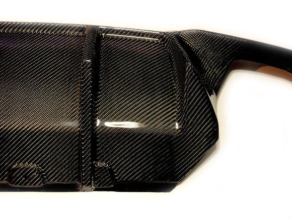 2011-2016 BMW M5 (F10) VSX Carbon Fiber Rear Diffuser