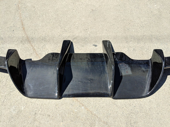 PhaseCarbon VSX Carbon Fiber Rear Diffuser - BMW M6 (F12 / F13)