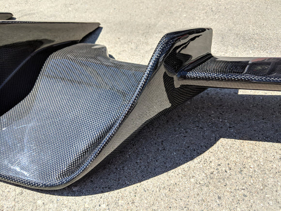PhaseCarbon VSX Carbon Fiber Rear Diffuser - BMW M6 (F12 / F13)