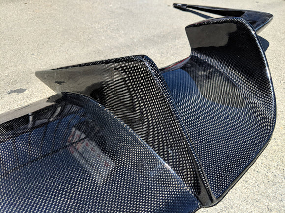 PhaseCarbon VSX Carbon Fiber Rear Diffuser - BMW M6 (F12 / F13)