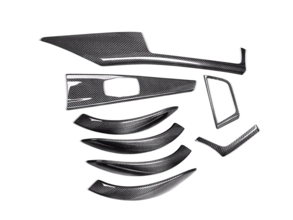 PhaseCarbon Dry Carbon Interior Trim Overlay Kit - BMW / F3X 3 Series / 4 Series