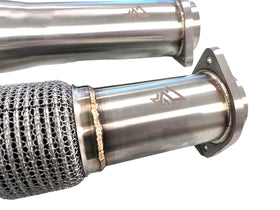 MAD BMW S58 3.5" Fat Boy Downpipes M2 M3 M4 G87 G80 G82 G83 - 0