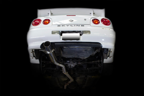 ISR Performance GT Single Exhaust - Nissan R34 25GTT (2 Door)