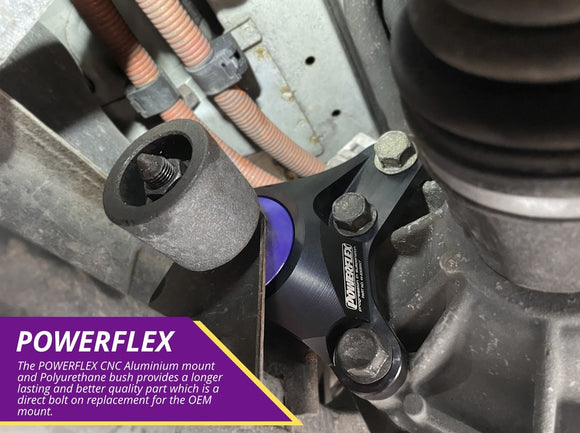 PowerFlex Mitsubishi Outlander Rear Motor Mount Front Bushing and Bracket