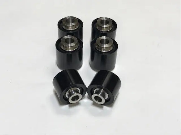 PCI 01-05 CIVIC/02-06 ACURA RSX REAR SPINDLE 6 PC SPERICAL BEARING KIT