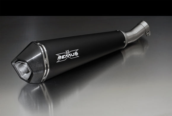 Remus 2013+ Triumph Street Triple 675 Hypercone Black Slip On