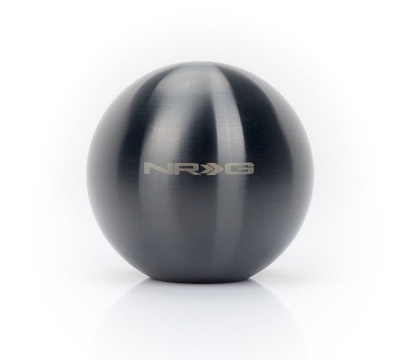NRG Black Chrome Titanium Round Shifter Heavy Weight