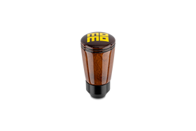Momo SK 50 Shift Knob - Mahogany Wood Zebrano Glossy Finish