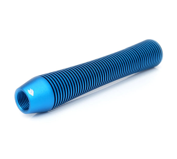NRG Shift Knob Heat Sink Curved Long Blue