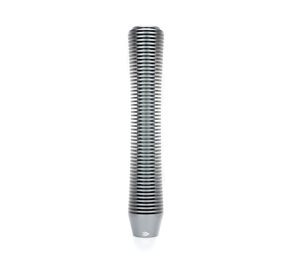 NRG Shift Knob Heat Sink Curved Long Gunmetal