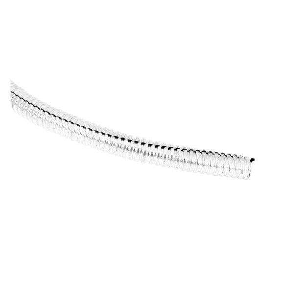 Spectre Wire Loom 1/4in. Diameter / 10ft. Length - Chrome