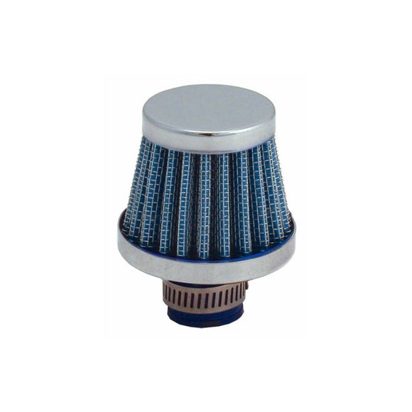 Spectre Breather Filter 10mm Flange / 2in. OD / 1-3/4in. Height - Blue