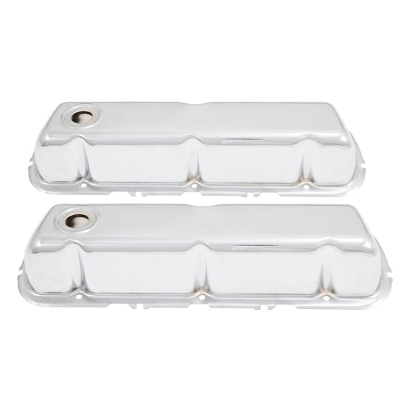 Spectre SB Ford Short Valve Cover Set - Chrome