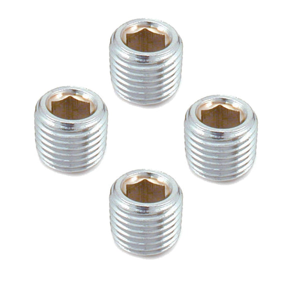 Spectre Pipe Plug 1/4in. NPT - 4 Pack