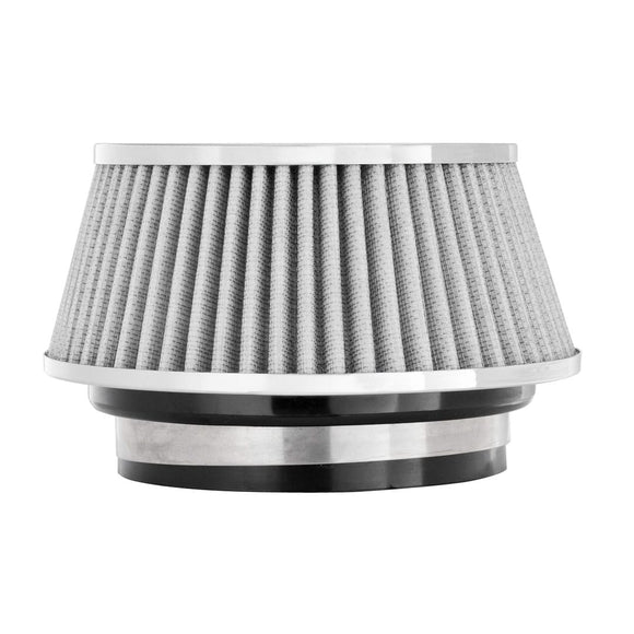 Spectre Adjustable Conical Air Filter 2-1/2in. Tall (Fits 3in. / 3-1/2in. / 4in. Tubes) - White