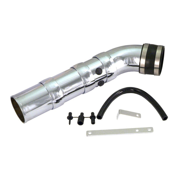 Spectre Universal Intake Tube Kit 3in. - Chrome ABS