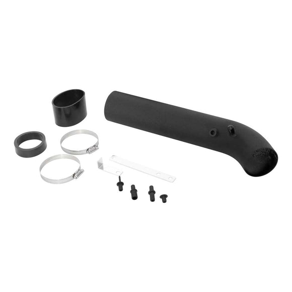 Spectre Universal Intake Tube Kit 3in. - Aluminum - Black