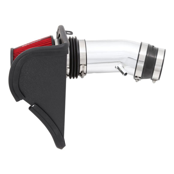 Spectre 11-14 Challenger/Charger V8-6.4L F/I Air Intake Kit - Polished w/Red Filter