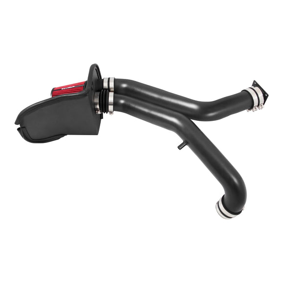 Spectre 97-06 Jeep Wrangler L6-4.0L F/I Air Intake Kit - Tex. Black w/Red Filter