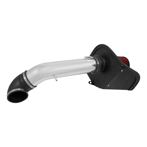 Spectre 16-17 GM 2500HD/3500HD V8-6.0L F/I Air Intake Kit - Polished w/Red Filter
