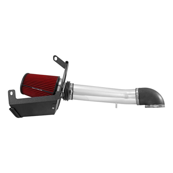Spectre 16-17 GM 2500HD/3500HD V8-6.0L F/I Air Intake Kit - Polished w/Red Filter