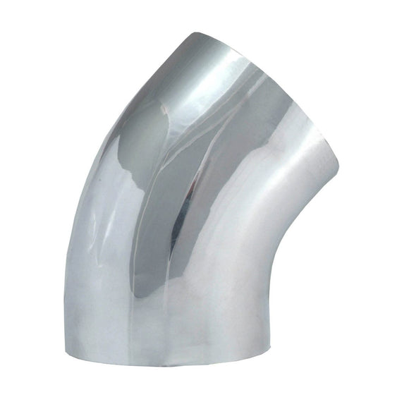 Spectre Universal Tube Elbow 4in. OD / 45 Degree - Aluminum