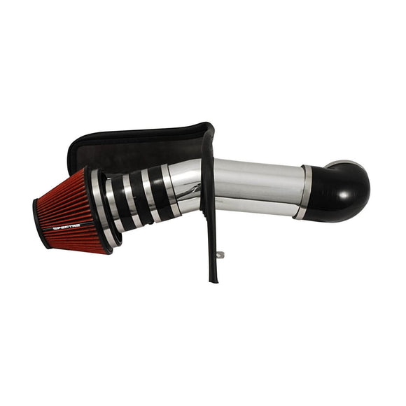 Spectre 06-07 Chevy Trailblazer V8-6.0L F/I Air Intake Kit - Polished w/Red Filter