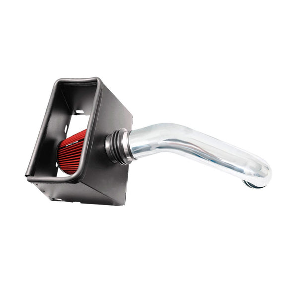 Spectre 09-18 Dodge RAM 1500/2500 V8-5.7L F/I Air Intake Kit - Polished w/Red Filter