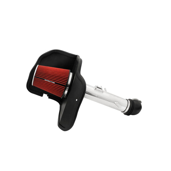 Spectre 05-07 Toyota Sequoia V8-4.7L F/I Air Intake Kit - Polished w/Red Filter