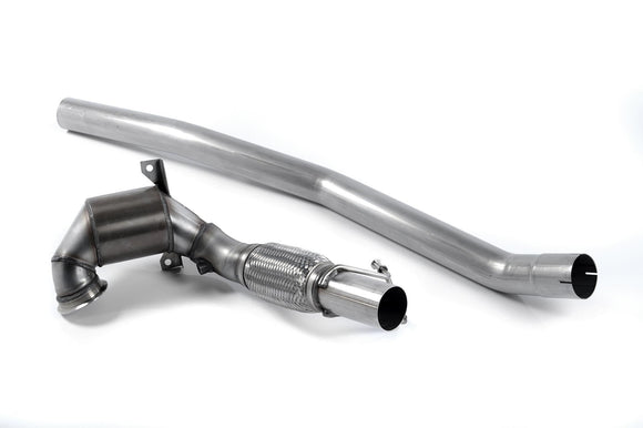 Large Bore Downpipe with Hi-Flow Sports Catalyst (For Milltek Cat-Back) 2015-2020 MK7/MK7.5 GTI