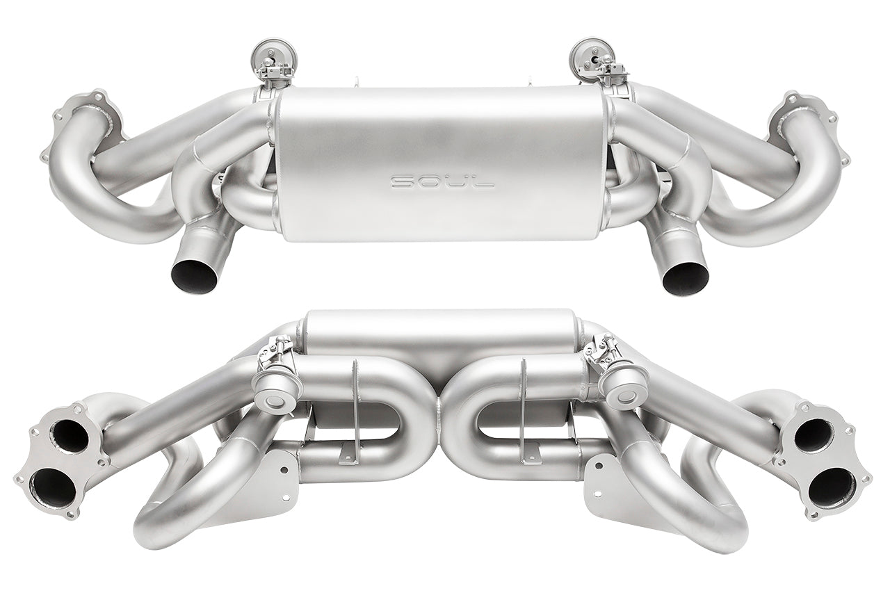s Porsche 718 GT4 / Spyder / GTS 4.0L SOUL Valved Exhaust