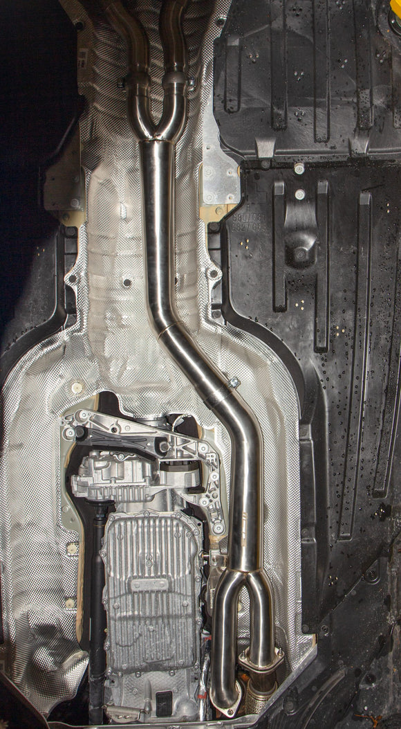 CTS Turbo BMW S58 G80 M3/G82/G83 M4 Single Mid Pipe with Brace